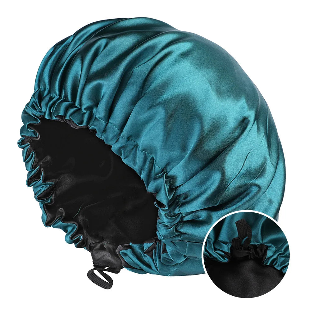 Kessaten FlexiFit : Bonnet en Satin Réversible à Élastique Ajustable - BonnetDeSatin