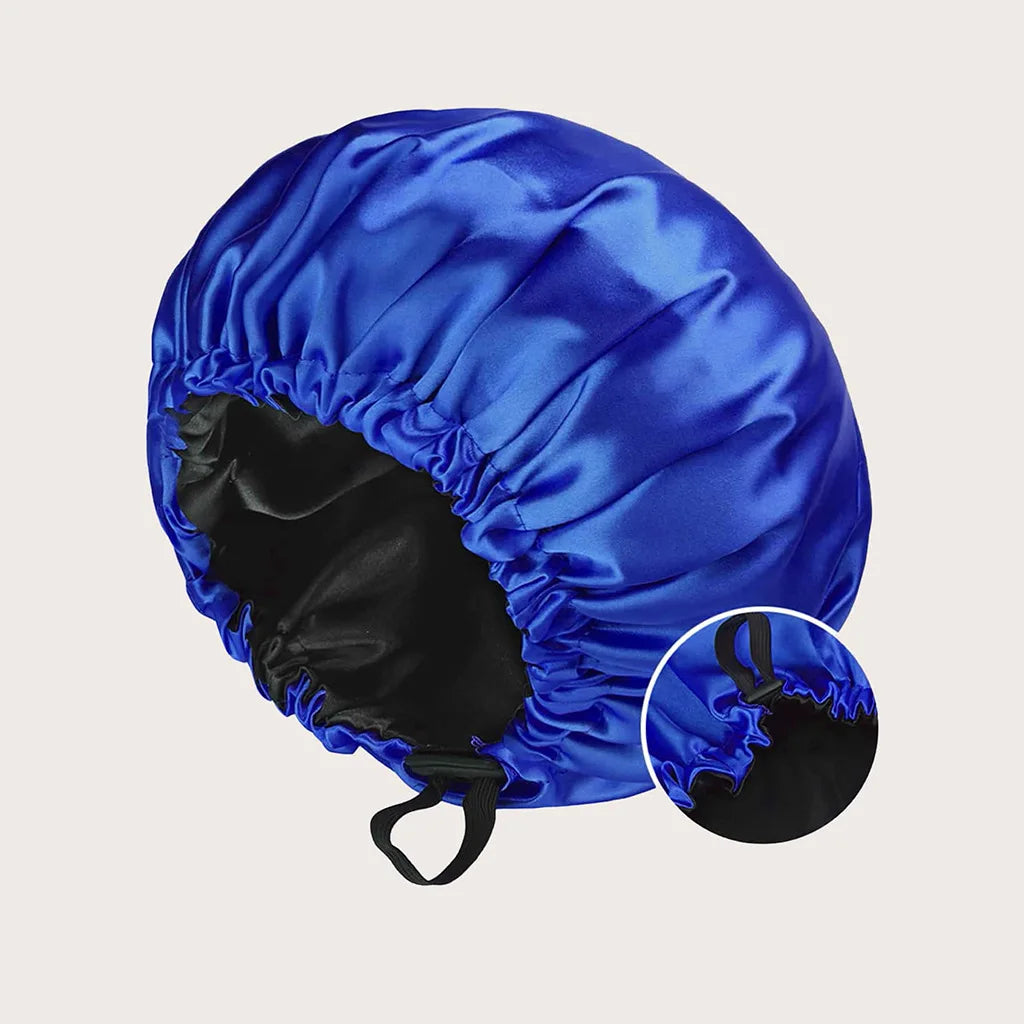 Kessaten FlexiFit : Bonnet en Satin Réversible à Élastique Ajustable - BonnetDeSatin